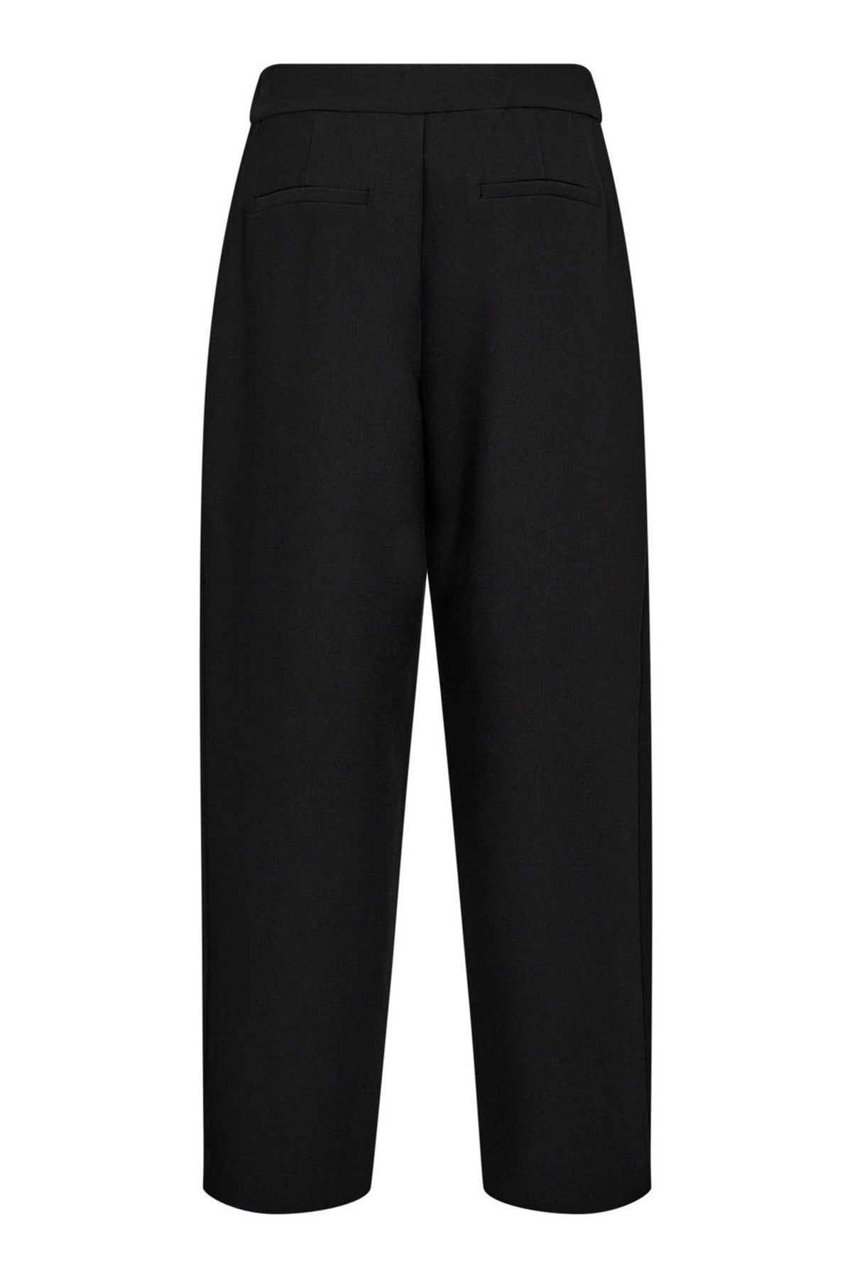 VolaCC Carrot Pleat Pant 96-Black - 31560