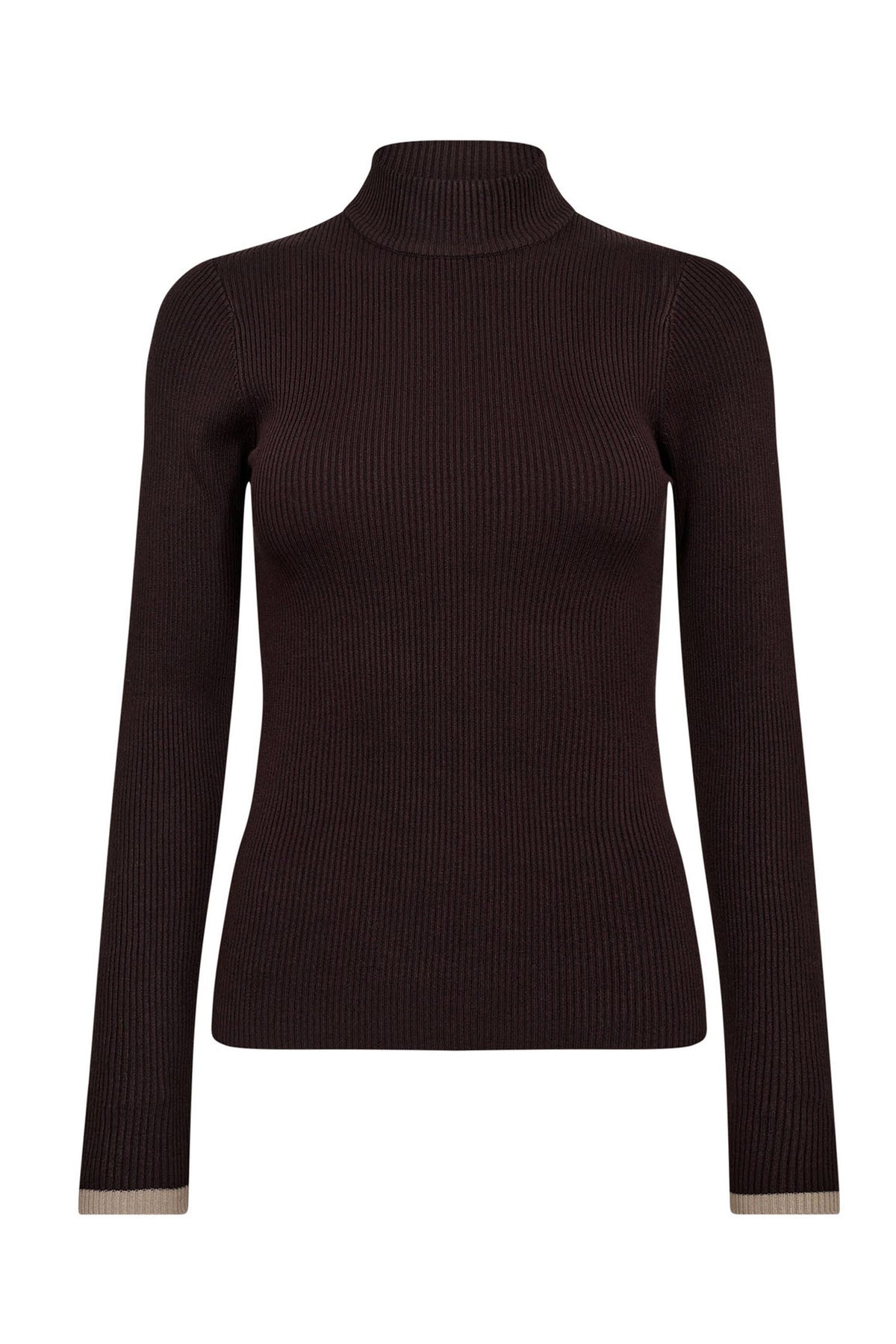 BonnyCC Turtleneck Knit 83-Mocca - 32207