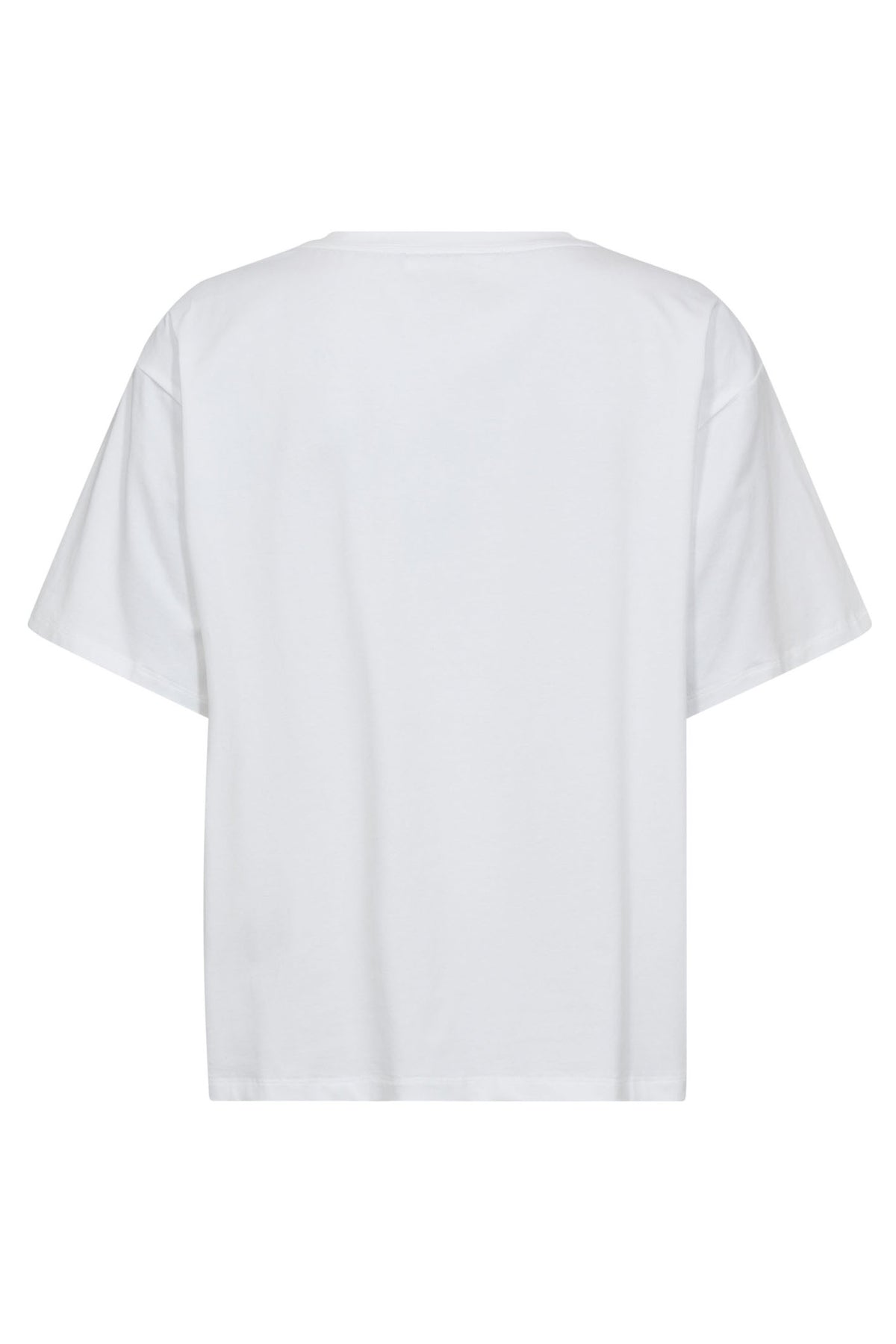 SiaraCC Pearl Necklace Box Tee 4000-White - 33182