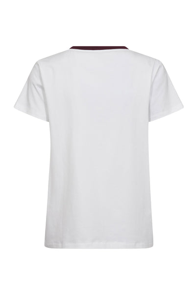 SiaraCC Cocouture Tee 40087-White Wine - 33183 Thumbnail