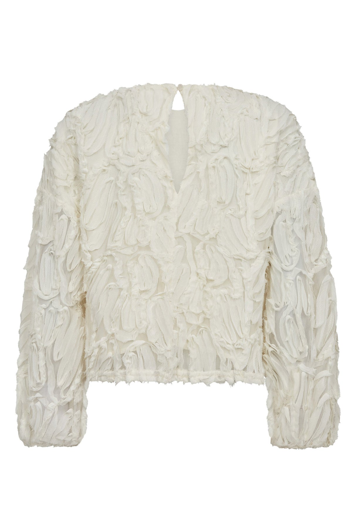 ShaniaCC Fluffy Blouse 11-Off white 35889