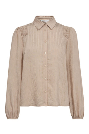 ViolaCC Smock Shirt 2006-Taupe - 35897
