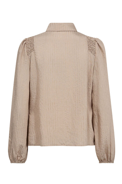 ViolaCC Smock Shirt 2006-Taupe - 35897 Thumbnail