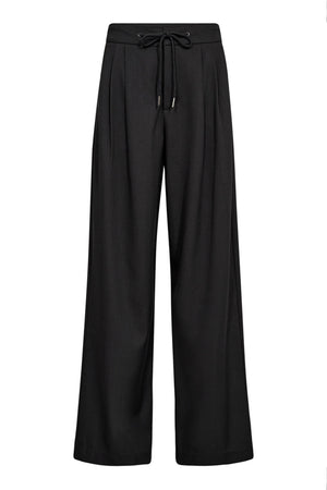 Michelle Tailor Tie Pant MÖRKGRÅ - HL10161