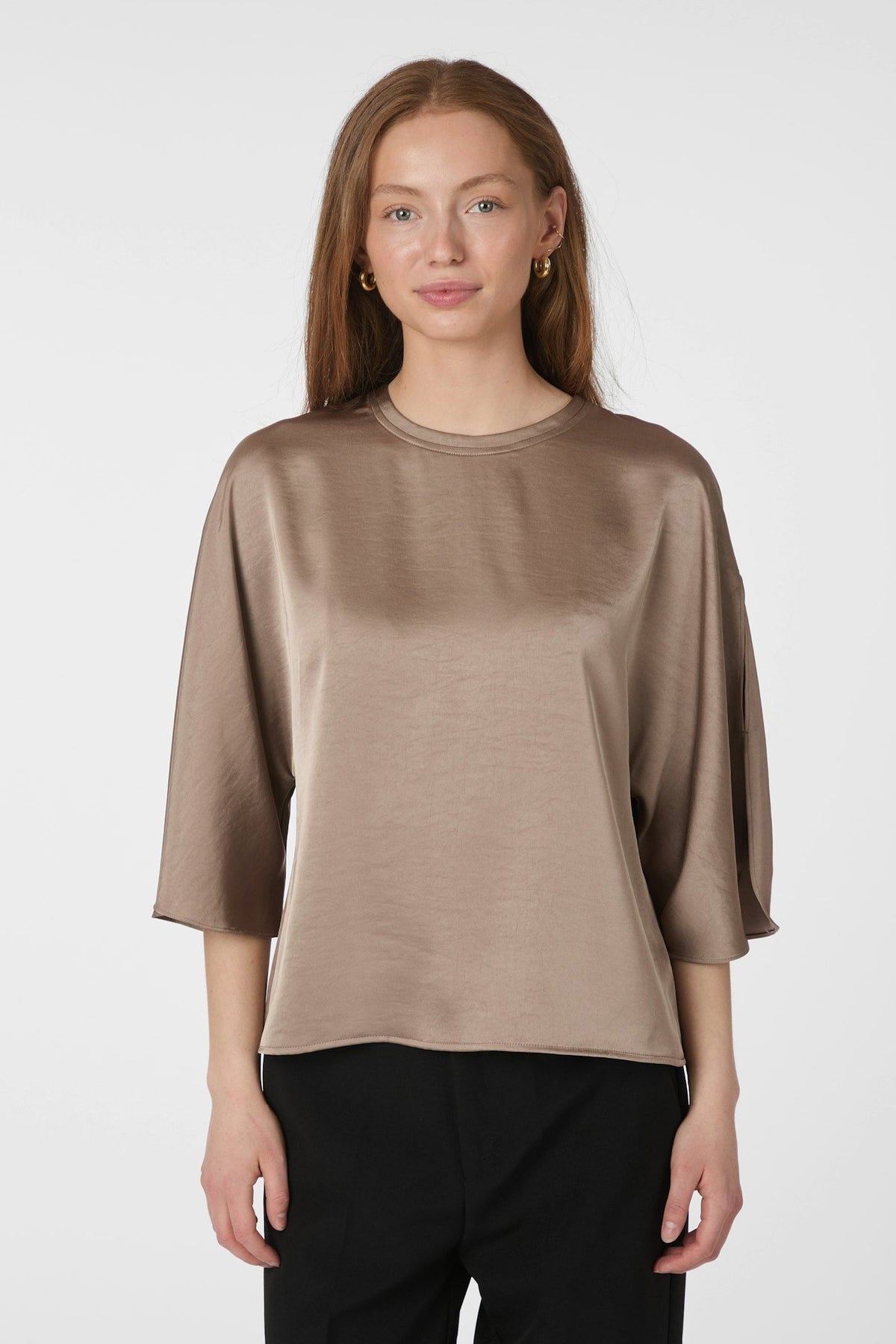 LIORA HEAVY SATEEN Mörk Duva - 165567