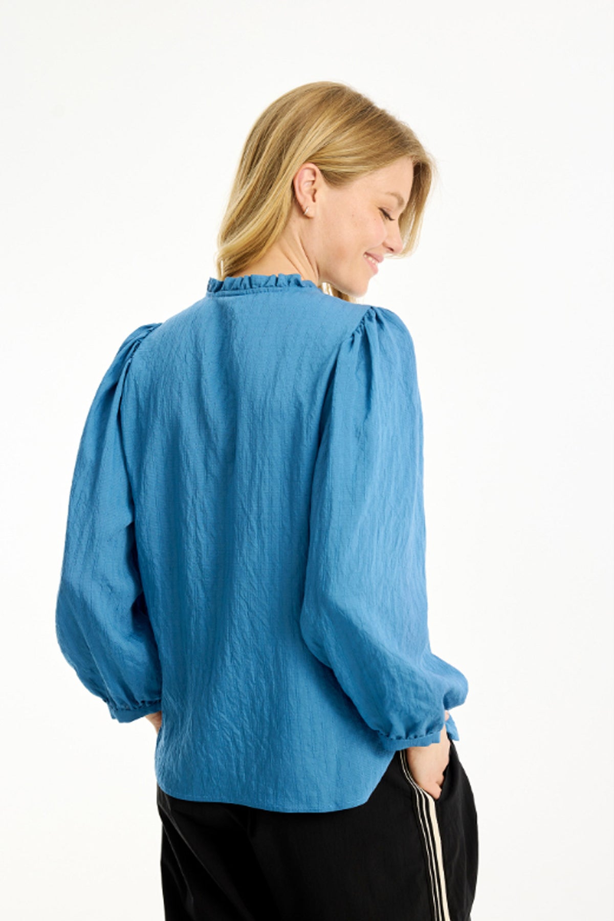 Franny blus Blå - 16759
