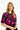 Grazia blus 1/2 ärm Cherise - 16768