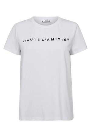 Rub Logo Tee White - HL10096