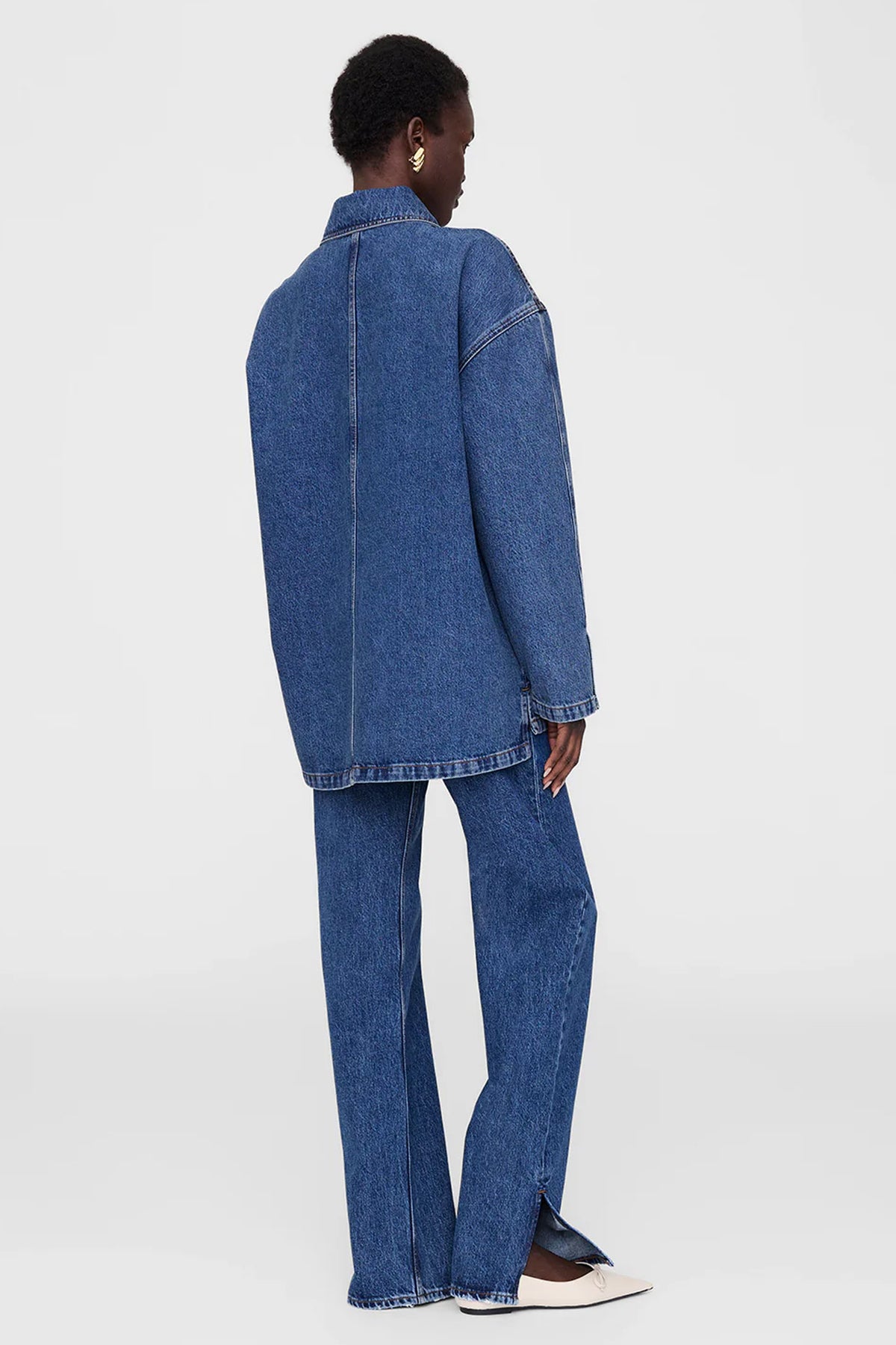 LUCA Indigo blå denim - A-01-10856-WHD36