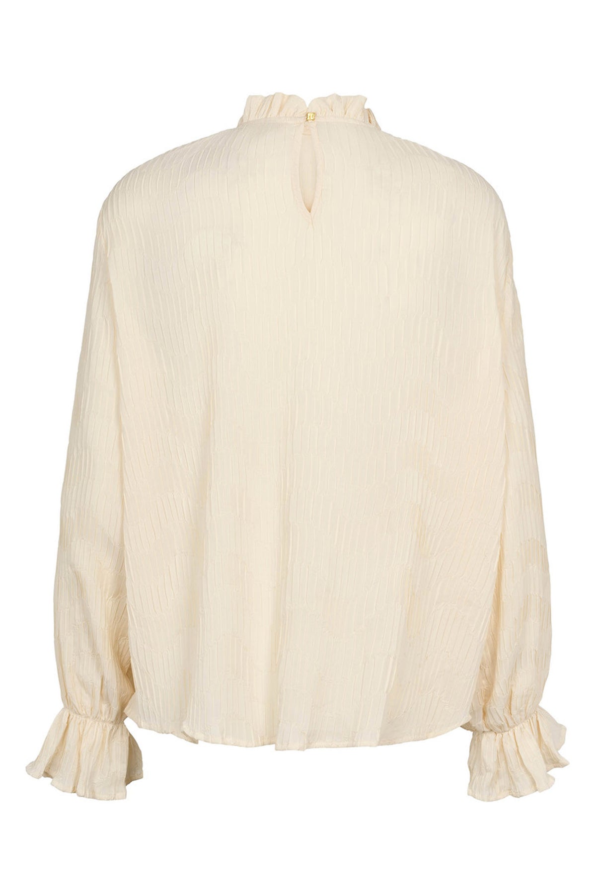 7605RDFYelena blus 02 Off white - RDF435