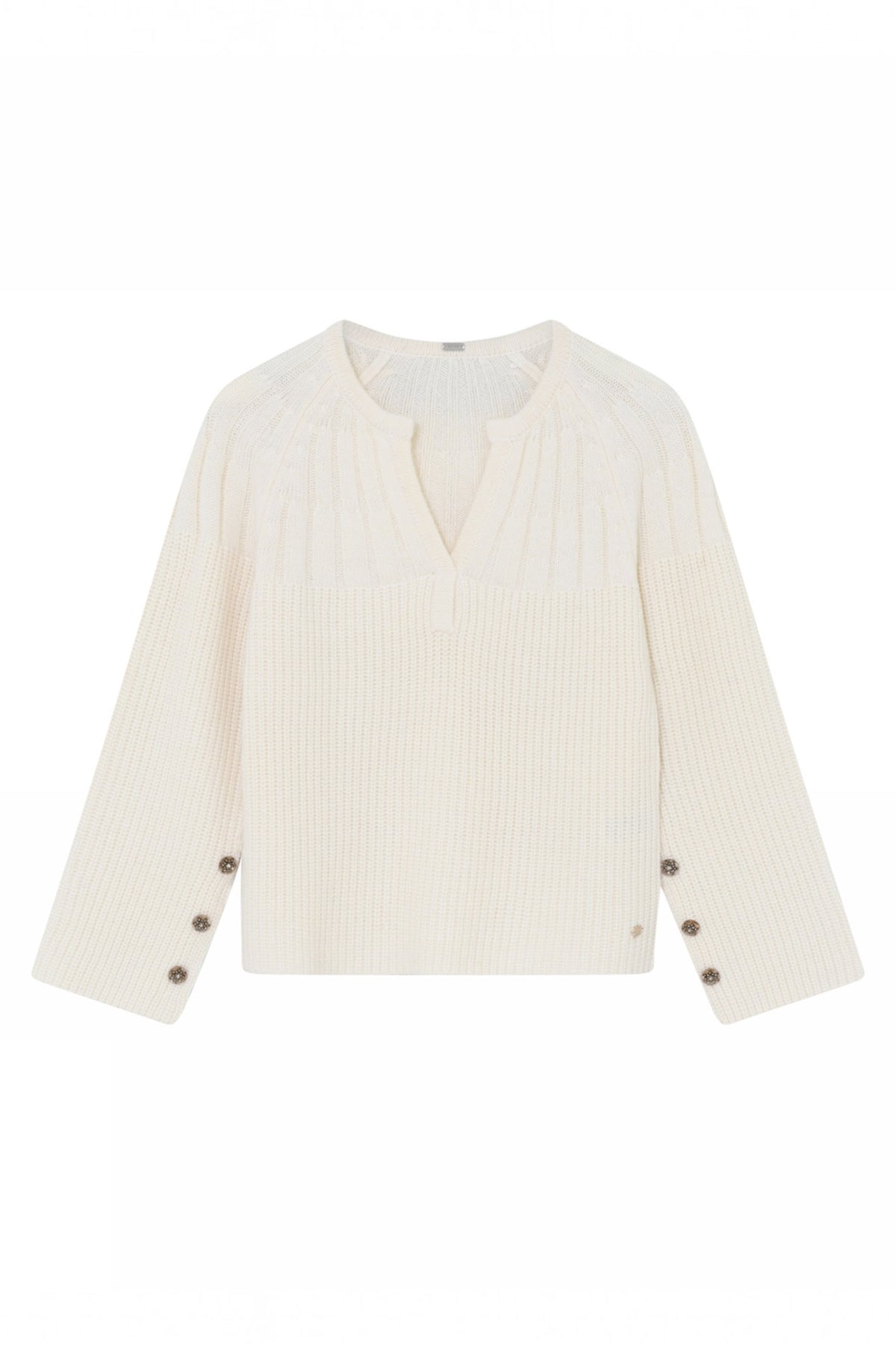 Selma, stickad 1010-Off White - 58415/3701