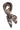Allis, tryckt sidenscarf 82625-Coffee - 58802/4039