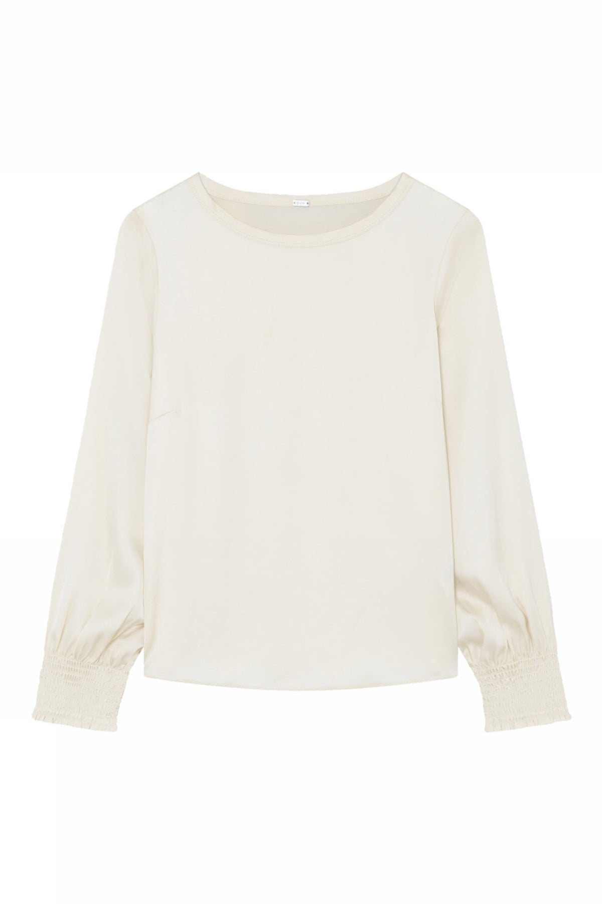 Mariella, L/S blus 1010-Off White - 58709/7598