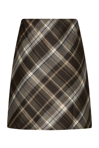 Lunna Check Brown - 165705 Thumbnail