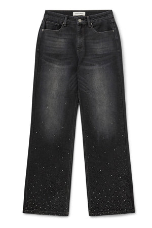PARISSW JEANS 1015 Tvättad svart - S253172