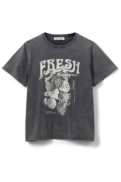 ZENASW T-SHIRT 1022 Stentvättad svart - S253102 Thumbnail