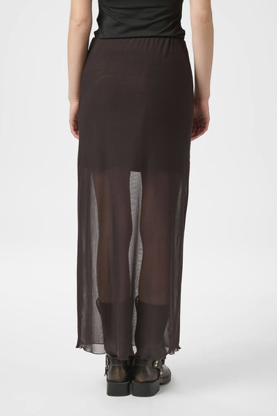 Marlise Mesh Mörkbrun - 166014 Thumbnail