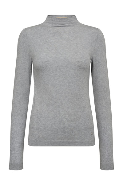 MMPetri LS Turtleneck Tee Mockingbird - 172890 Thumbnail
