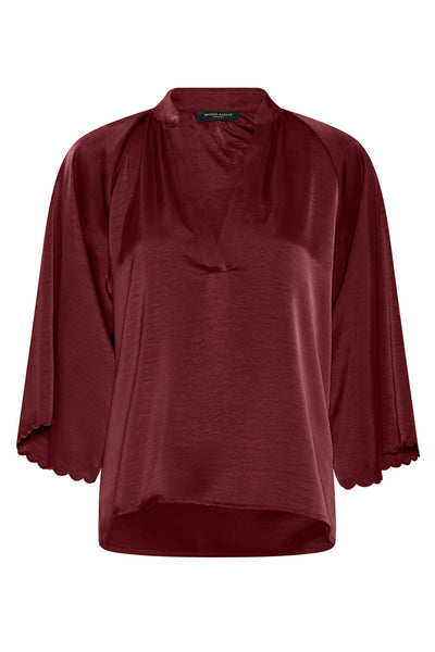 BeckiaBBWinny blus Burgundy - BBW4614 Thumbnail
