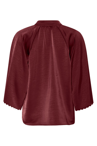 BeckiaBBWinny blus Burgundy - BBW4614 Thumbnail