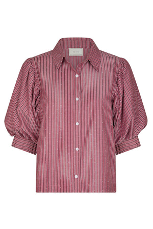 Etta Soft Stripe MÖRK ROSA