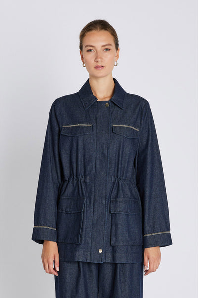 291HMRetal denimjacka 216 Della blue - HM1211 Thumbnail