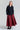 Fukkura poplinkjol Maroon - 256-2380-5305