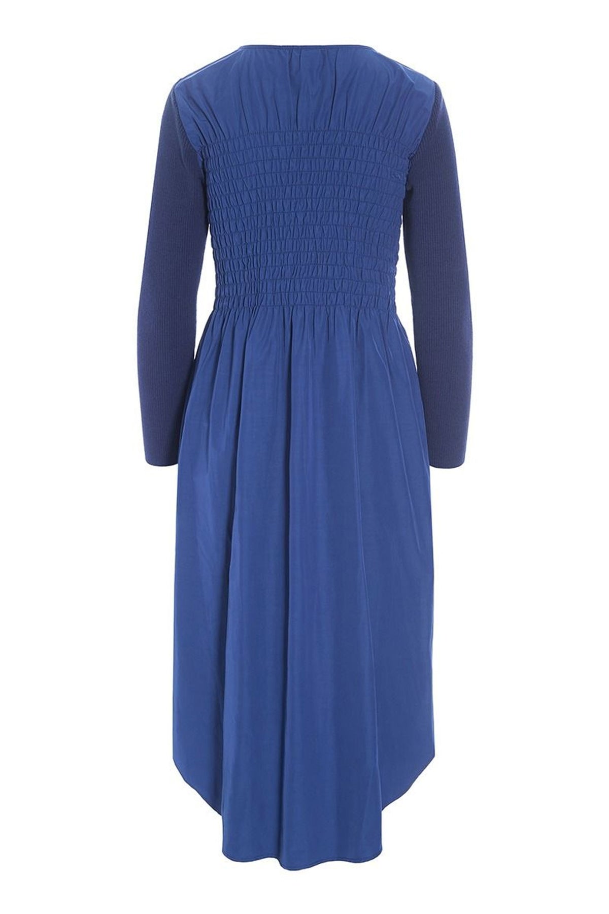Fukkura poplinklänning med smock Twilight Blue - 256-2380-5306
