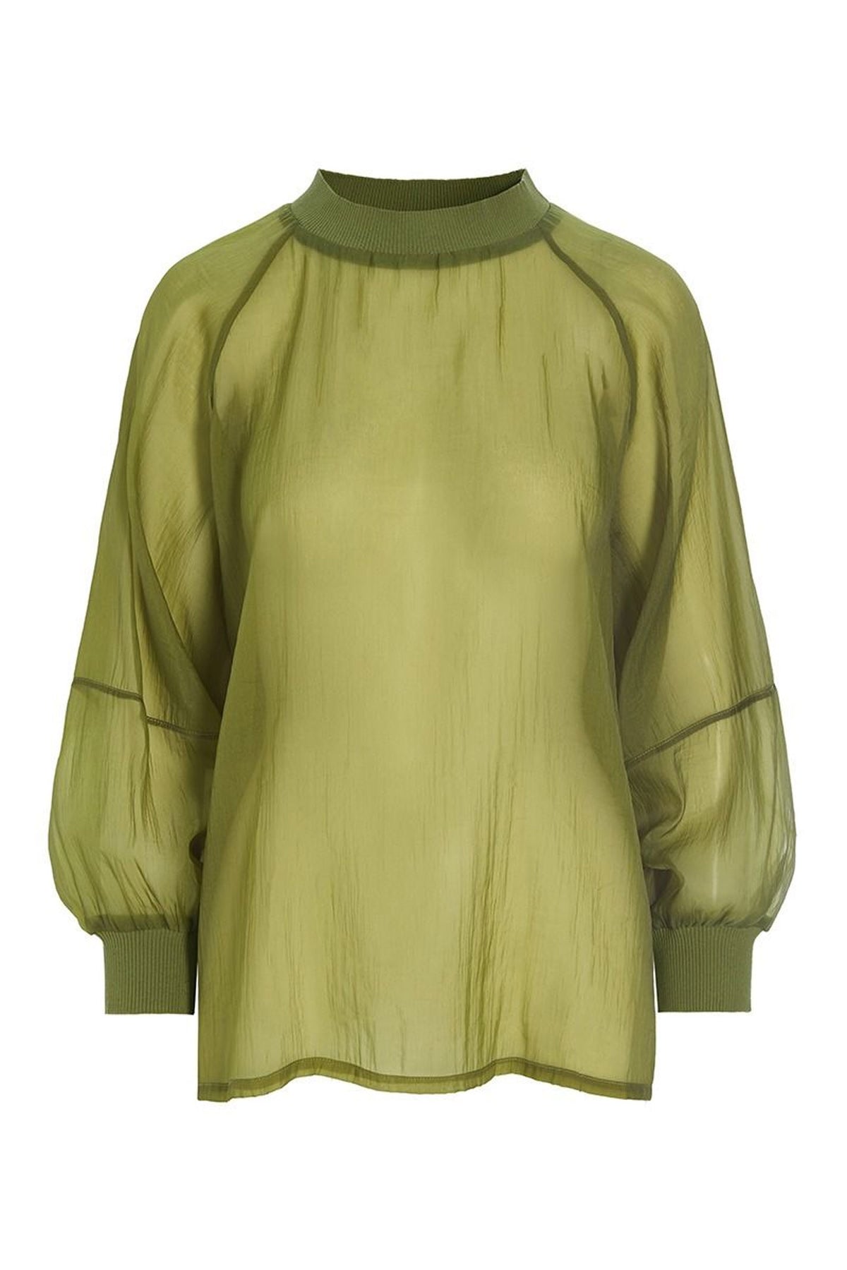 Sukasu raglanblus GINKO GREEN - 256-2402-5322