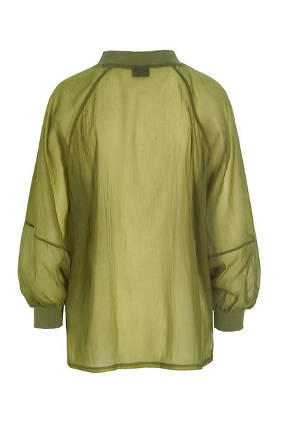 Sukasu raglanblus GINKO GREEN - 256-2402-5322 Thumbnail