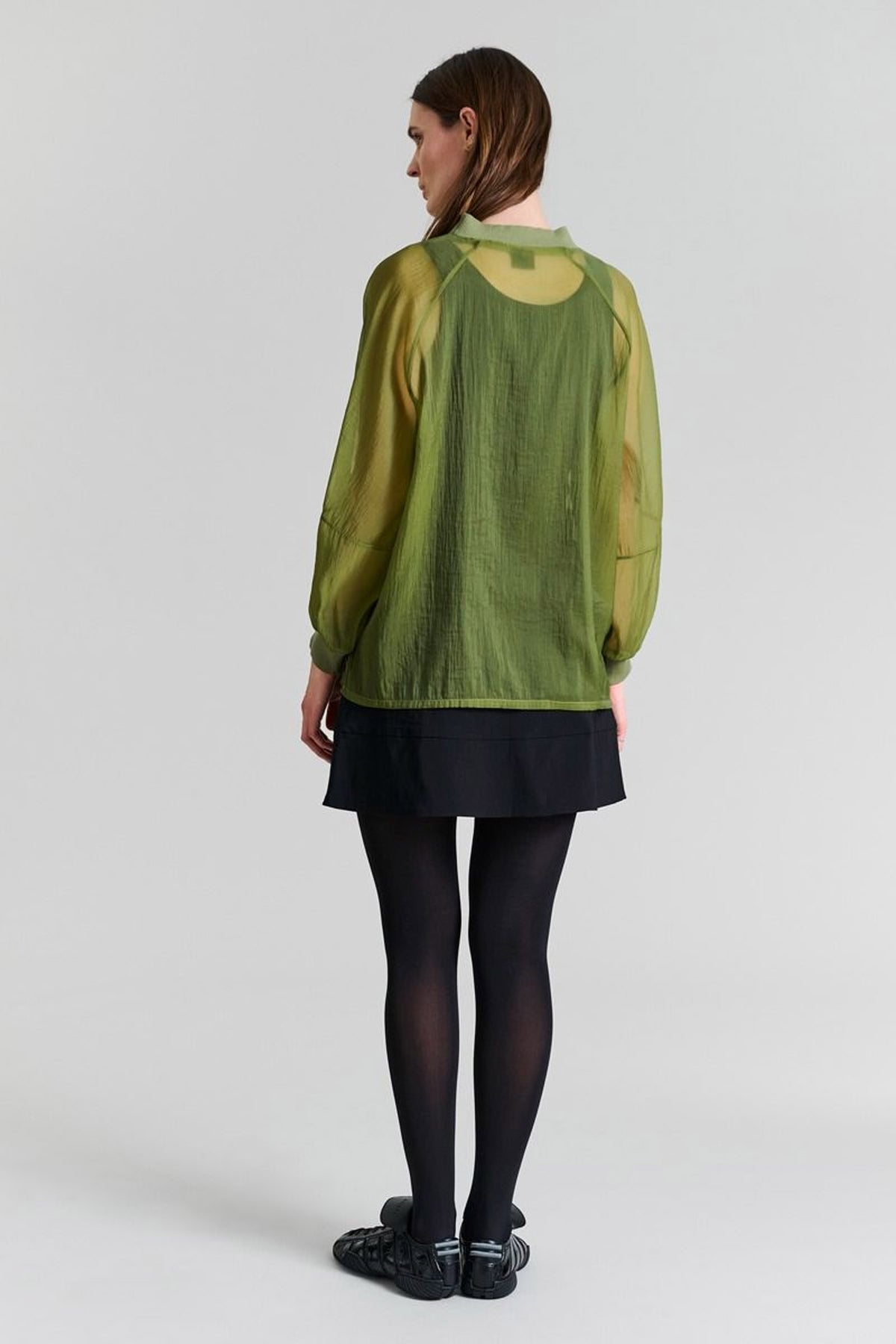 Sukasu raglanblus GINKO GREEN - 256-2402-5322