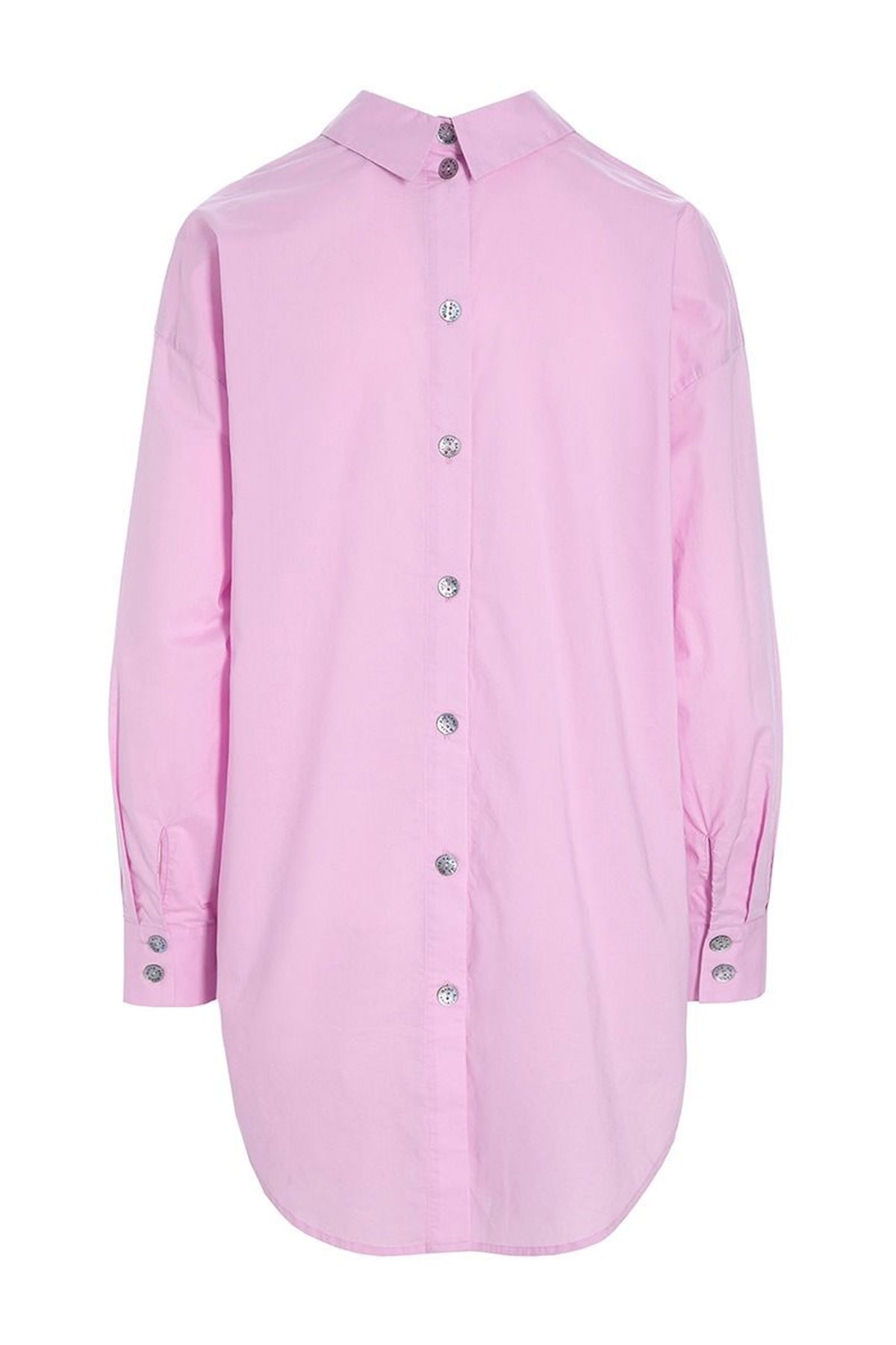 Core cotton-skjorta med knäppning Candyfloss - 256-2226-5327