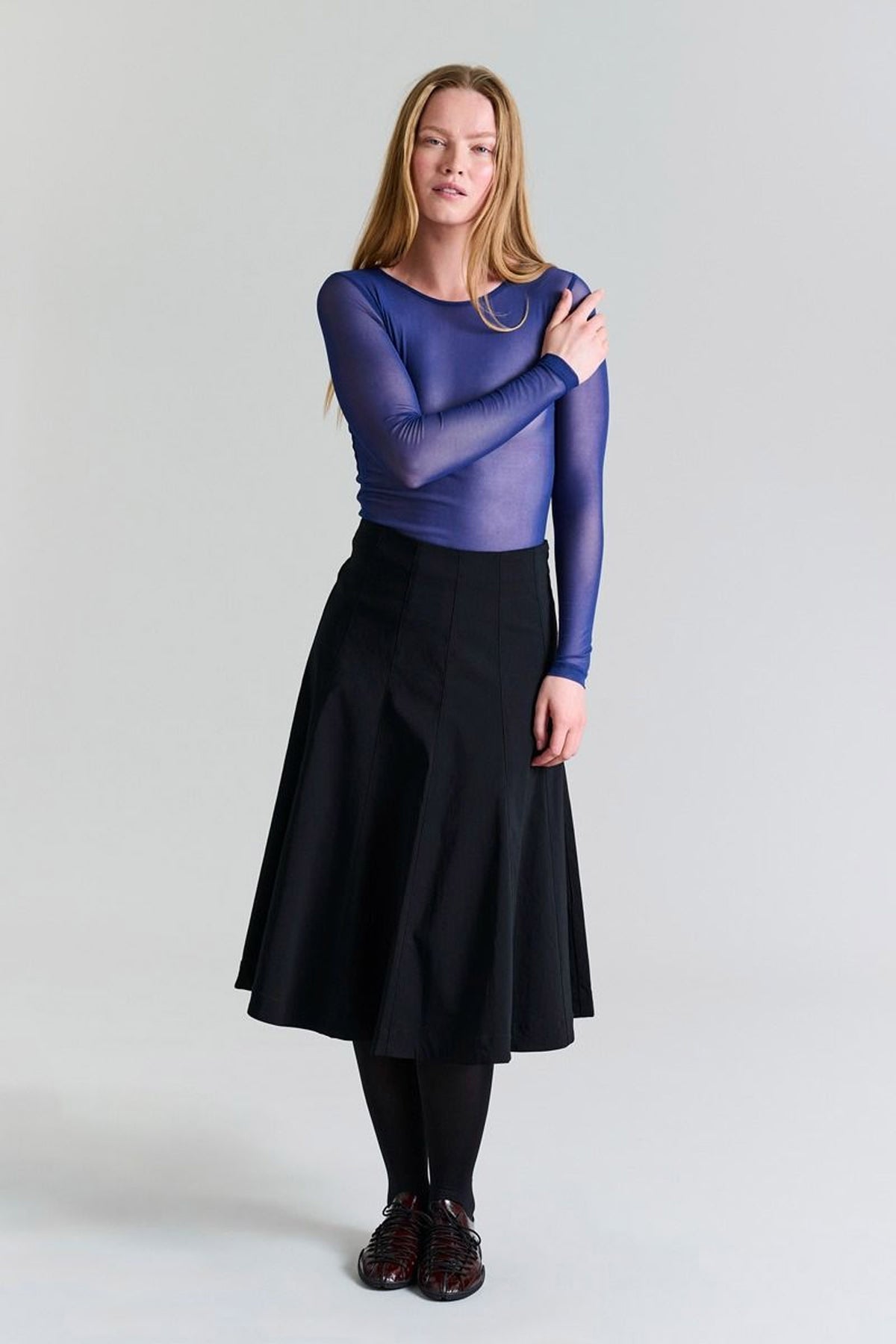 Magic stretch lång kjol Black - 256-2291-4327