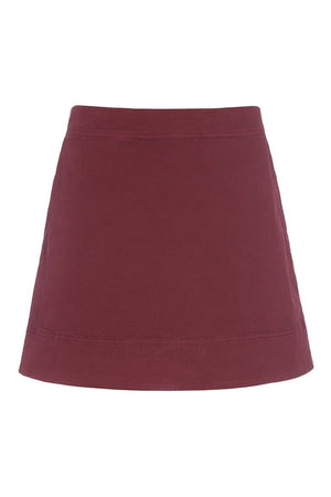 Kihon kort kjol Maroon - 256-2399-5340