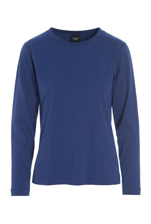 Osaka ekologisk bomullsblus Twilight Blue - 256-4075-3436