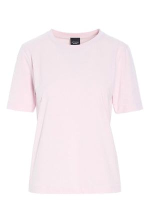 Osaka t-shirt i ekologisk bomull Blush - 256-4075-3435