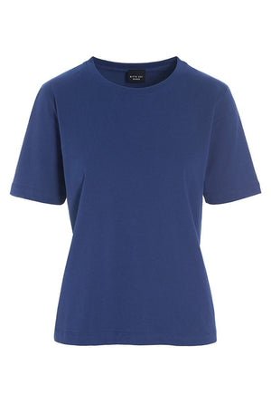 Osaka ekologisk bomulls-t-shirt Twilight Blue - 256-4075-3435