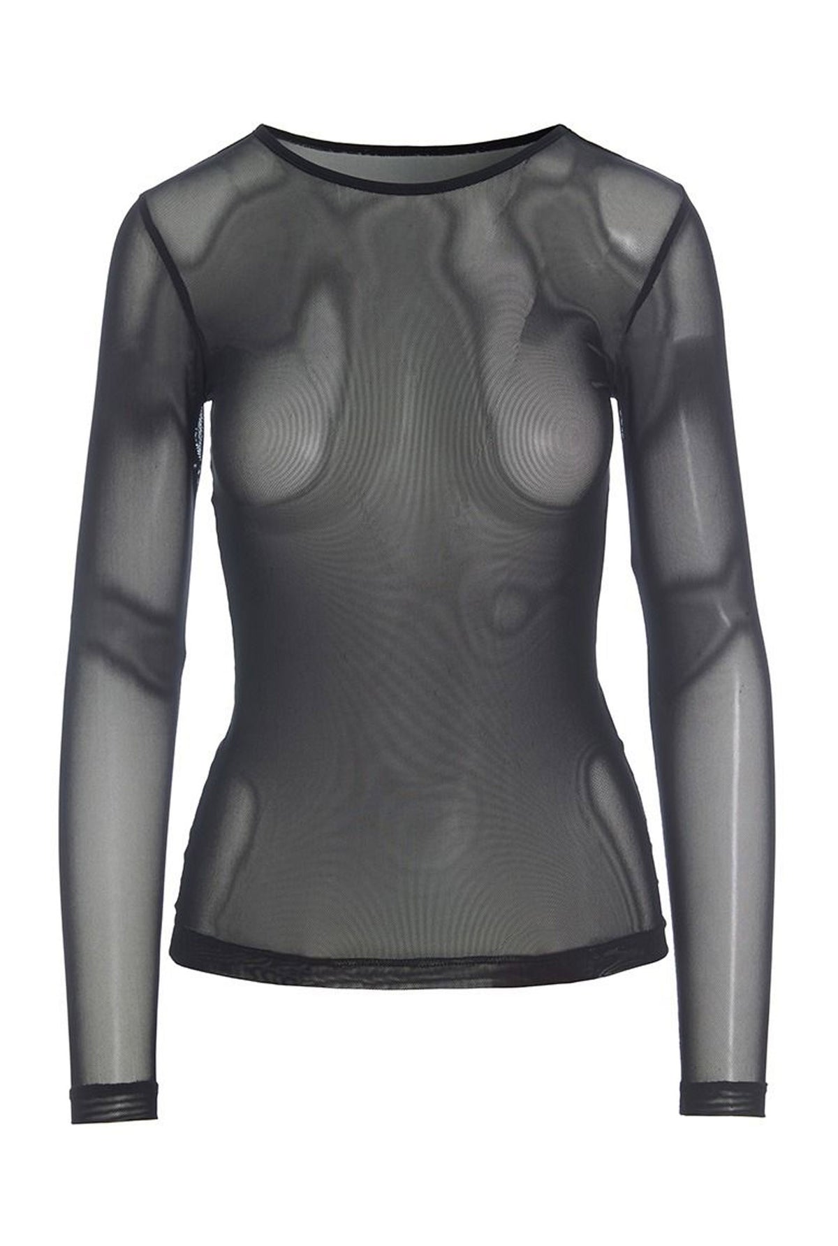 Fukashi mesh t-shirt svart - 256-4081-5091