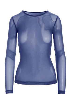 Fukashi mesh-t-shirt Twilight Blue – 256-4081-5091