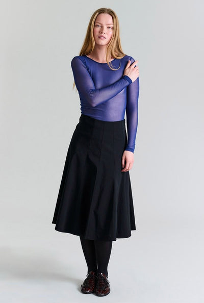 Fukashi mesh-t-shirt Twilight Blue – 256-4081-5091 Thumbnail