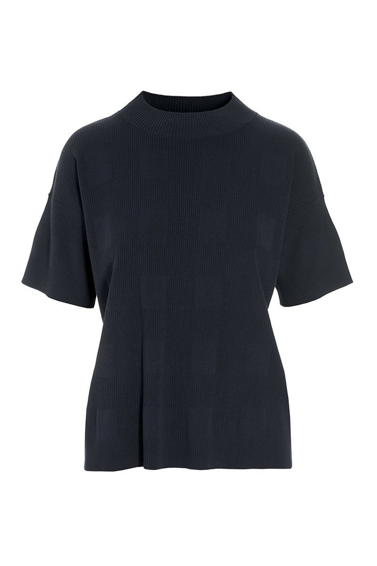 Saku kortærmet bluse Black - 256-1073-5352