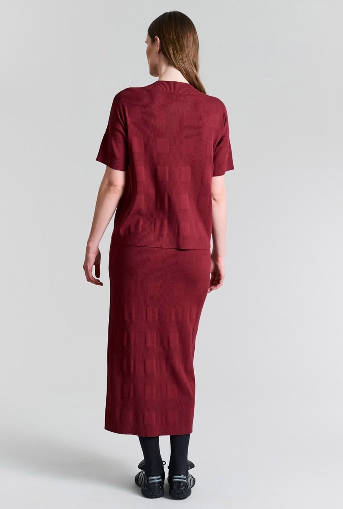 Saku kjol Maroon - 256-1073-5354