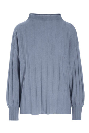 Cloud cashmere ribblus Steel Blue - 256-1049-5358