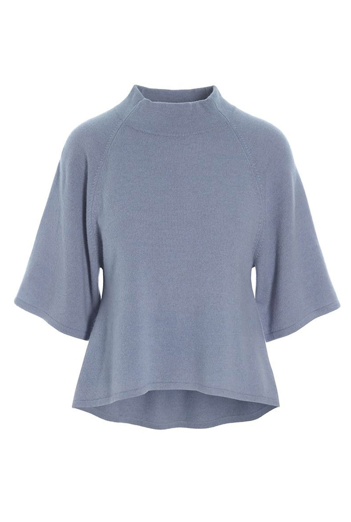 Cloud cashmere polotröja Steel Blue - 256-1049-5361
