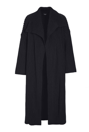 Nitto lång kofta Black - 256-1074-5363