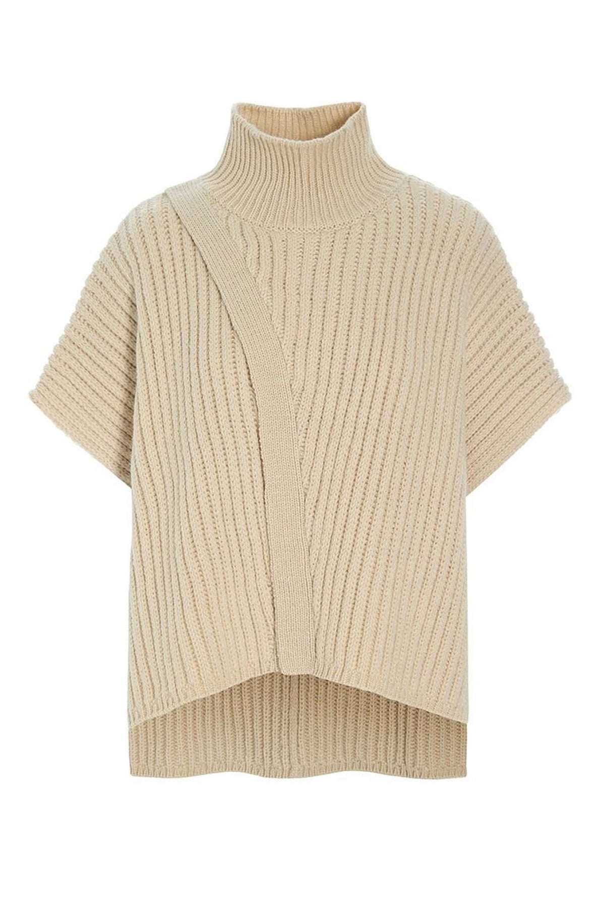 Stickad polotröja IVORY - 256-1074-5365