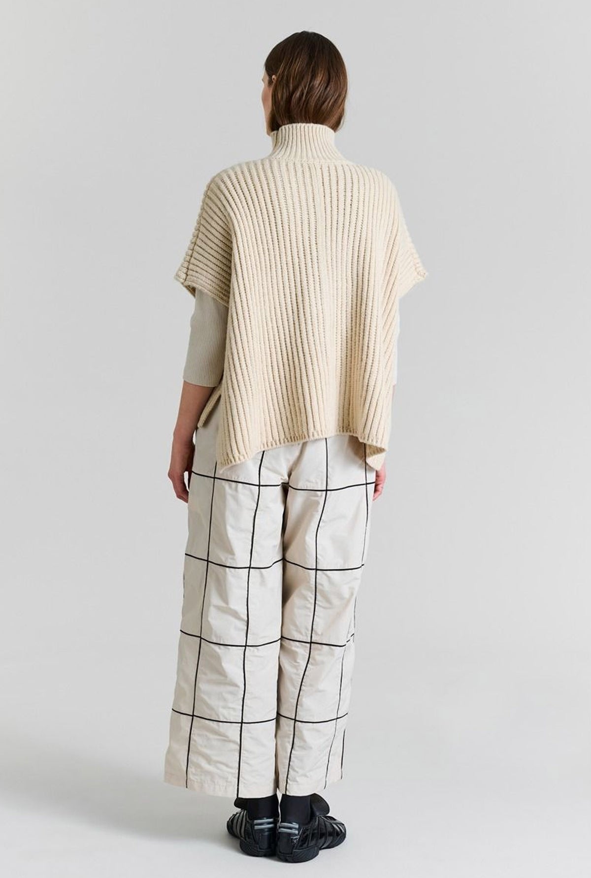 Stickad polotröja IVORY - 256-1074-5365