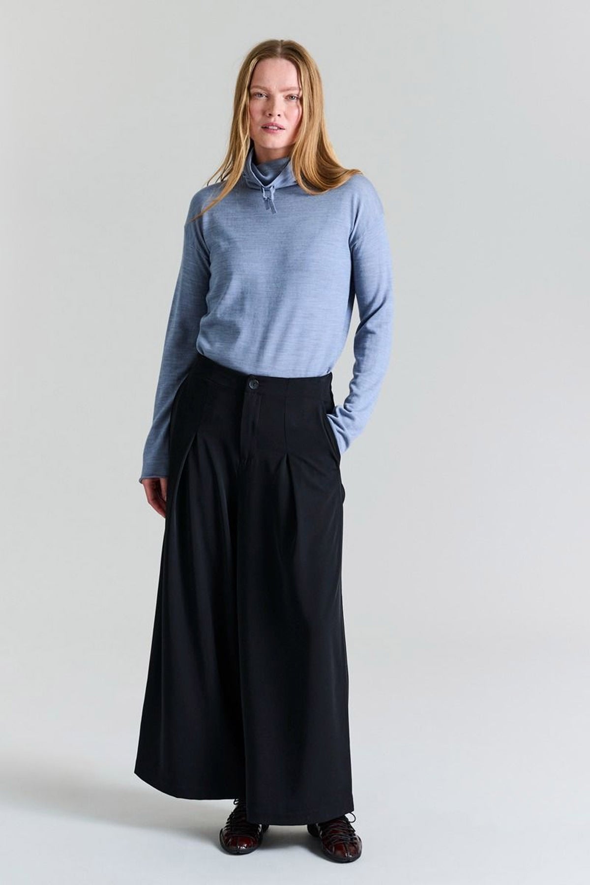 Ryoko vida byxor Black - 257-2441-5386