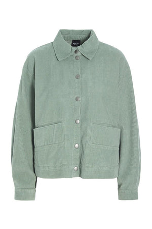 Berubetto kort jacka SAGE GREEN - 257-2443-5396