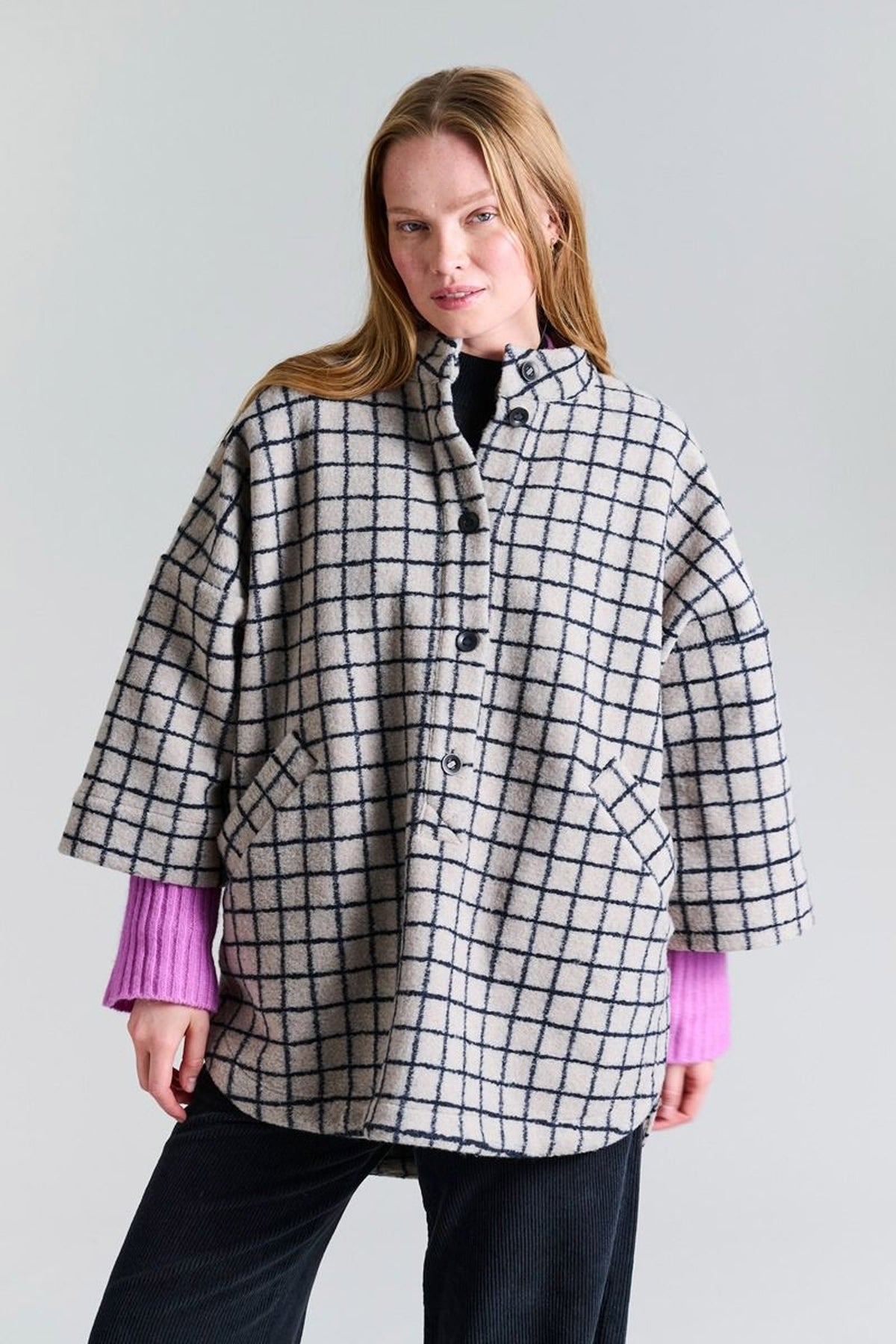Woollen wire anorak WOOLLEN WIRE - 257-2450-5443